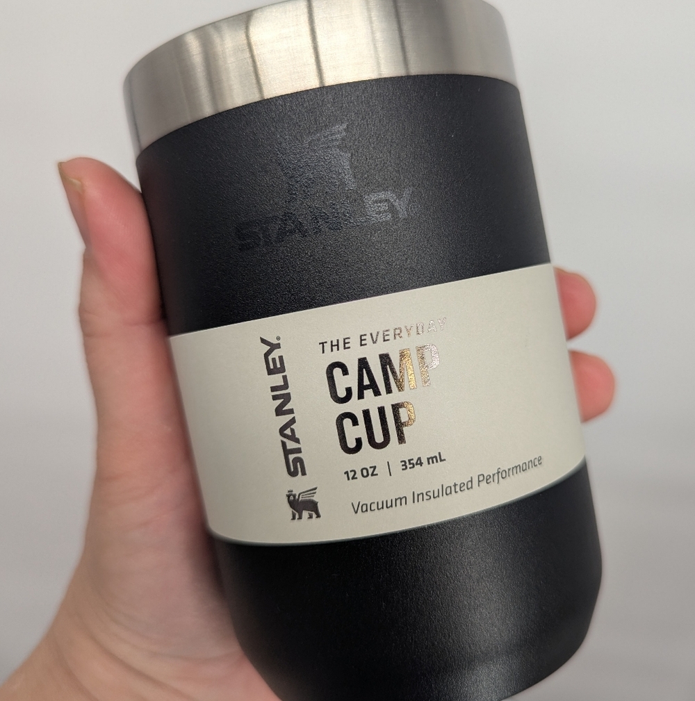 new STANLEY everyday Camp Mug cup 12 Oz coffee Black father's day gift